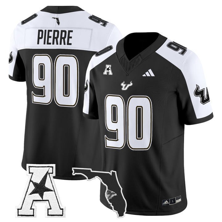 Jason Pierre  #90 South Florida Bulls 2026 Limited Stitched Black Alternate