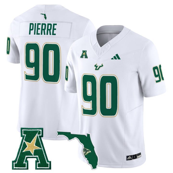 Jason Pierre  #90 South Florida Bulls 2026 Limited Stitched White