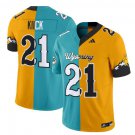 Jim Kiick  #21 Wyoming Cowboys Split Vapor Limited Football Stitched