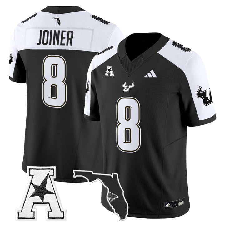 Kelley Joiner  #8 South Florida Bulls 2026 Vapor Limited Stitched Black Alternate