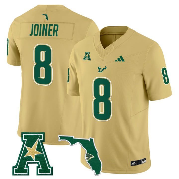 Kelley Joiner  #8 South Florida Bulls 2026 Vapor Limited Stitched Gold