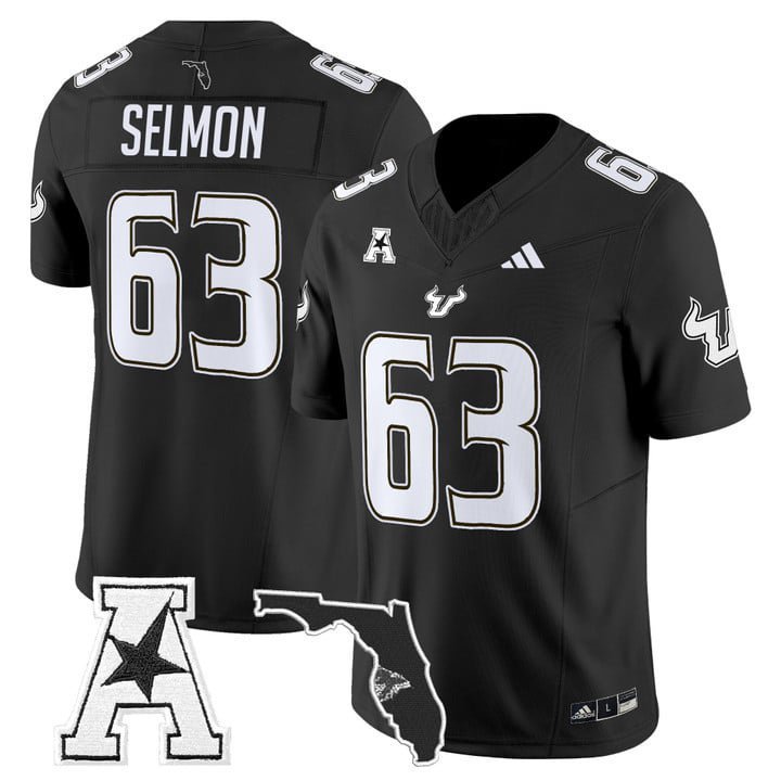 Lee Roy Selmon  #63 South Florida Bulls 2026 Limited Stitched Black