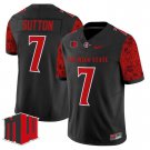 Lucky Sutton  #7 San Diego State Aztecs 2026 Limited Stitched Black