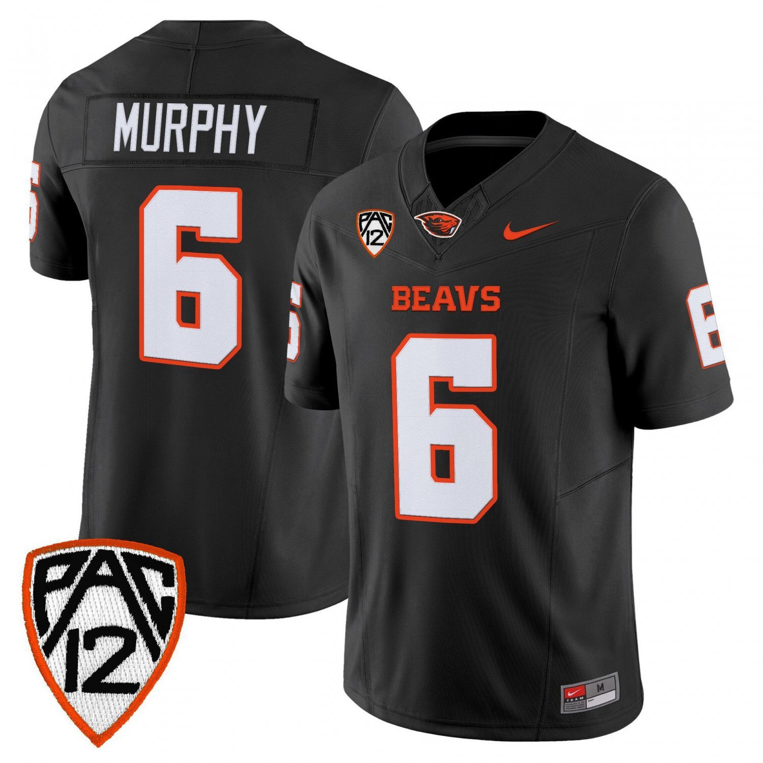 Maalik Murphy  #6 Oregon State Beavers 2026 Limited Stitched Black