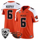 Maalik Murphy  #6 Oregon State Beavers 2026 Limited Stitched Orange Alternate