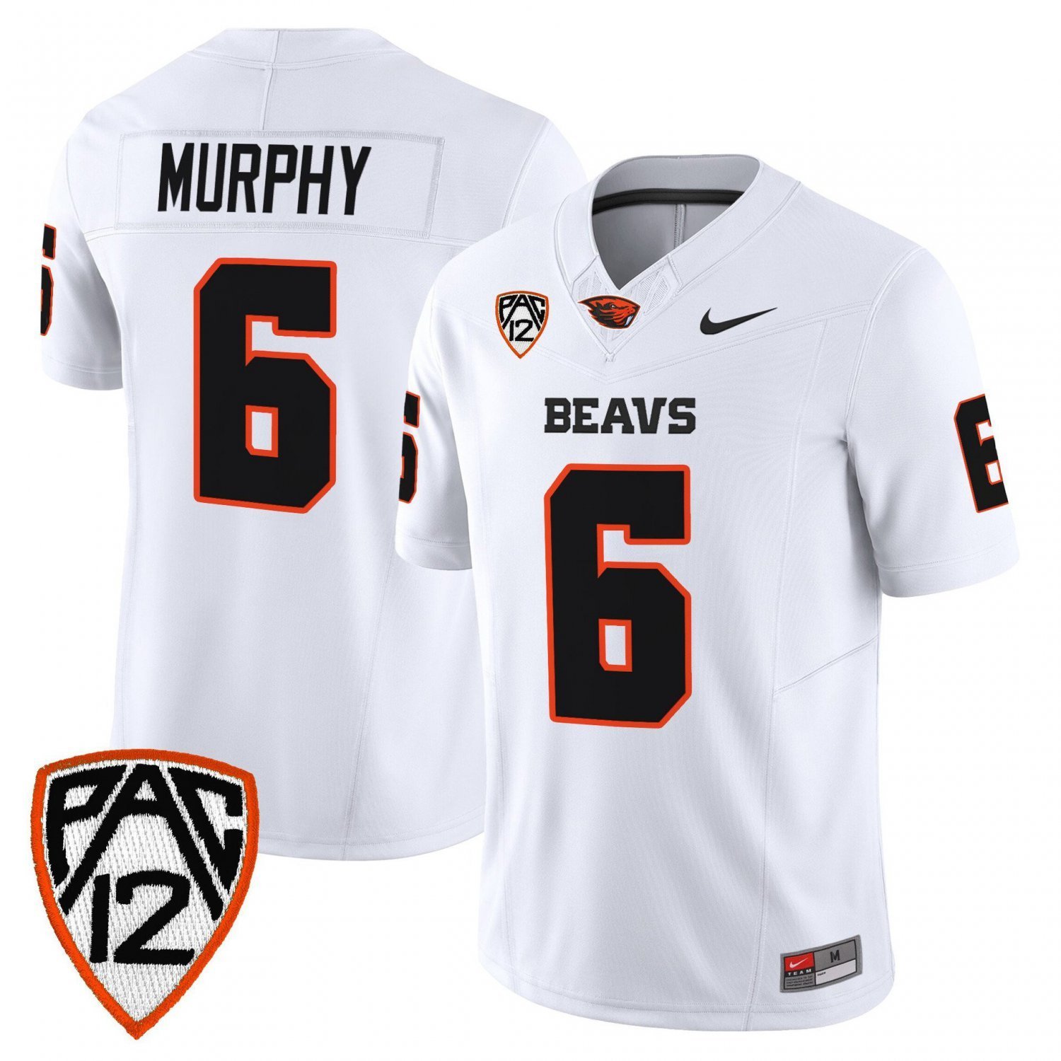 Maalik Murphy  #6 Oregon State Beavers 2026 Limited Stitched White
