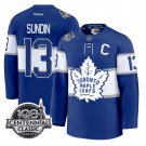 Mats Sundin  #13 Toronto Maple Leafs Timeless Stitched Centennial Classic