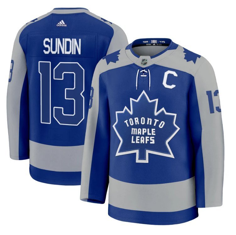 Mats Sundin  #13 Toronto Maple Leafs Timeless Stitched Reverse Retro