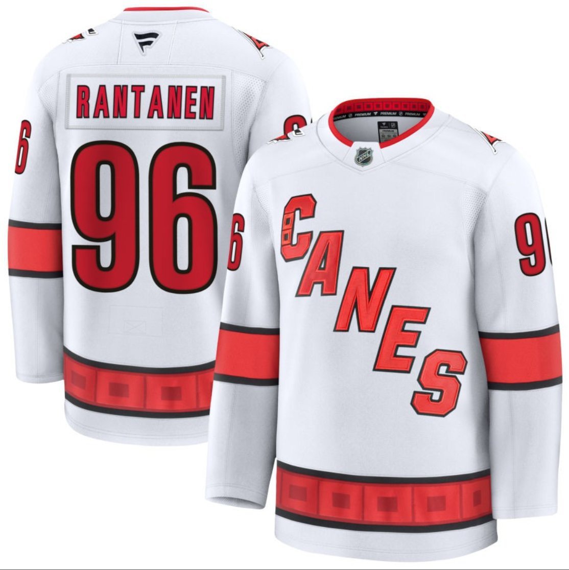 Men's Mikko Rantanen  #96 Carolina Hurricanes All Stitched