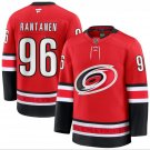 Men's Mikko Rantanen  #96 Carolina Hurricanes All Stitched Red