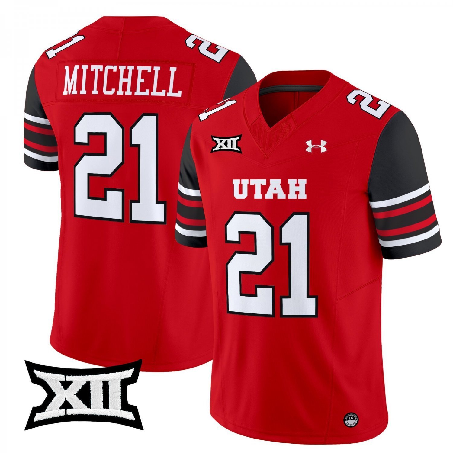 Mike Mitchell  #21 Utah Utes 2026 Vapor Limited Stitched Red