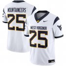 Mountaineers  #25 West Virginia Mountaineers 2026 Limited Stitched White