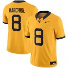 Nicco Marchiol  #8 West Virginia Mountaineers 2026 Vapor Stitched Gold