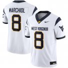 Nicco Marchiol  #8 West Virginia Mountaineers 2026 Vapor Stitched White