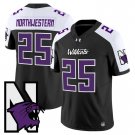 Northwestern  #25 Northwestern Wildcats Honoring 95 Stitched Black Alternate