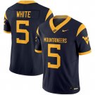 Pat White  #5 West Virginia Mountaineers 2026 Limited Stitched Navy