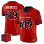 San Diego  #619 San Diego State Aztecs 2026 Limited Stitched Red
