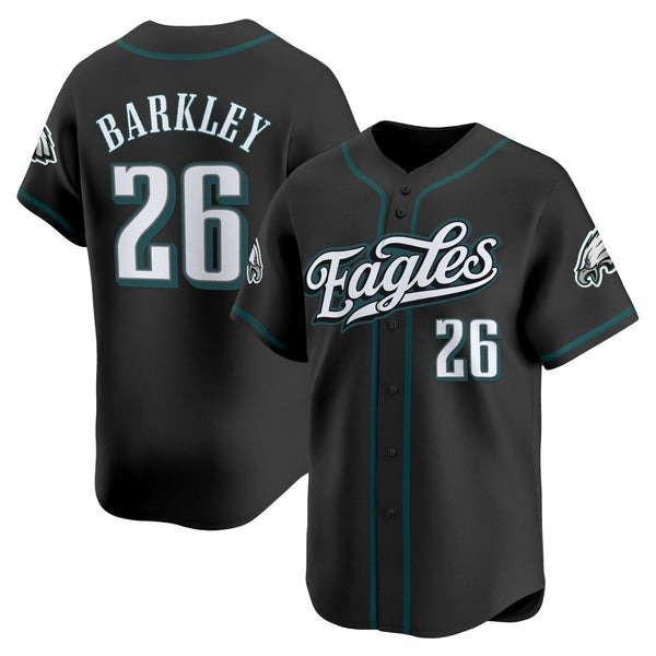 Saquon Barkley  #26 Philadelphia Eagles 2026 Vapor Baseball Black - All Stitched