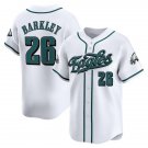 Saquon Barkley  #26 Philadelphia Eagles 2026 Vapor Baseball White - All Stitched