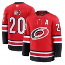 Sebastian Aho  #20 Carolina Hurricanes 2026 - 26 Premium Stitched Red