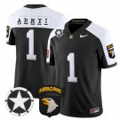 Team  #1 Army Black Knights 2026 Screaming Eagles Stitched Black Alternate