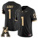Team  #1 Army Black Knights 2026 Vapor Limited Stitched Black