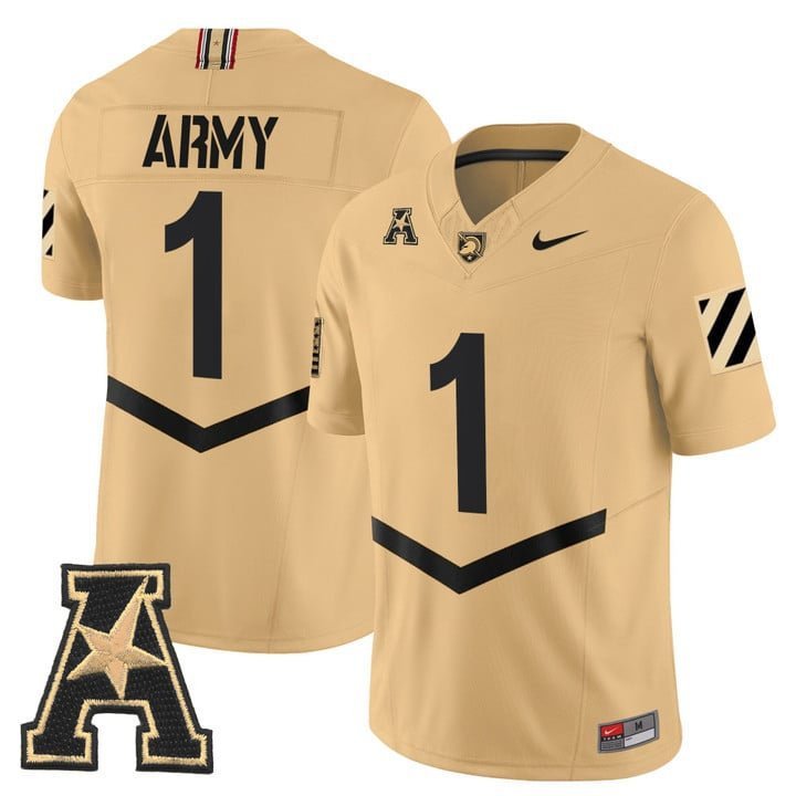 Team  #1 Army Black Knights 2026 Vapor Limited Stitched Tan