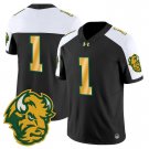 Team  #1 North Dakota State Bison Vapor Limited Stitched Black Alternate