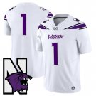 Team  #1 Northwestern Wildcats Honoring 95 Vapor Stitched White