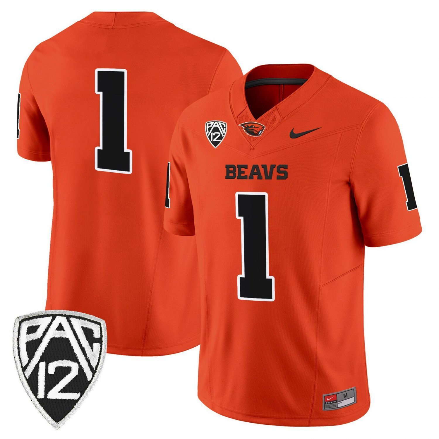 Team  #1 Oregon State Beavers 2026 Vapor Limited Stitched Orange