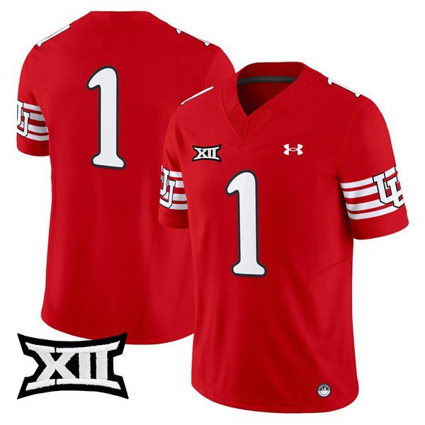 Team  #1 Utah Utes 2026 Vapor Limited V2 - All Stitched
