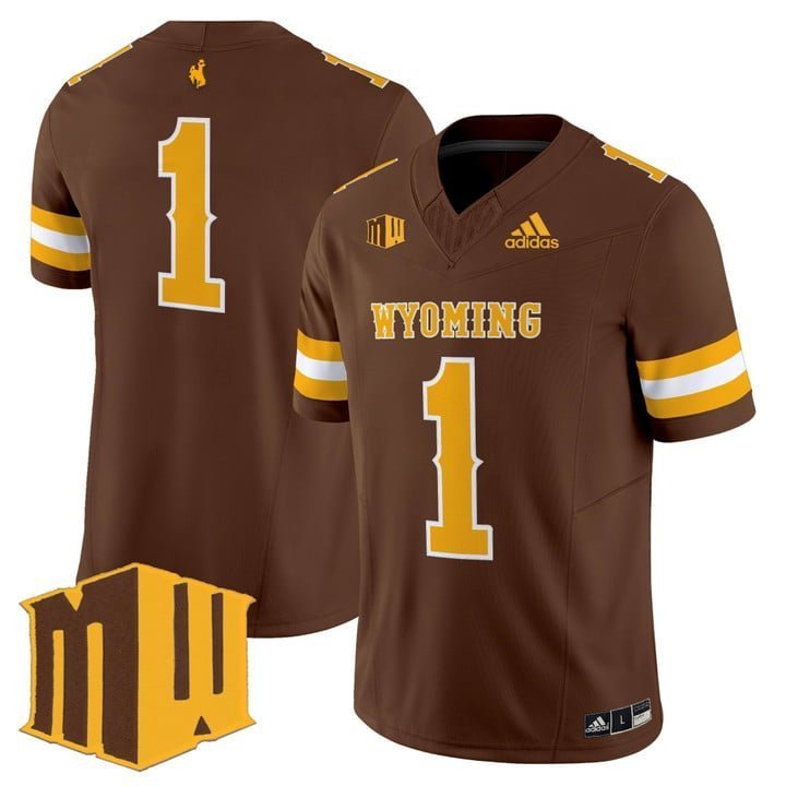 Team  #1 Wyoming Cowboys 2026 Vapor Limited Stitched Brown
