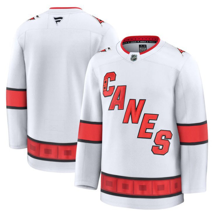 Team  Carolina Hurricanes 2026 - 26 Premium Stitched White