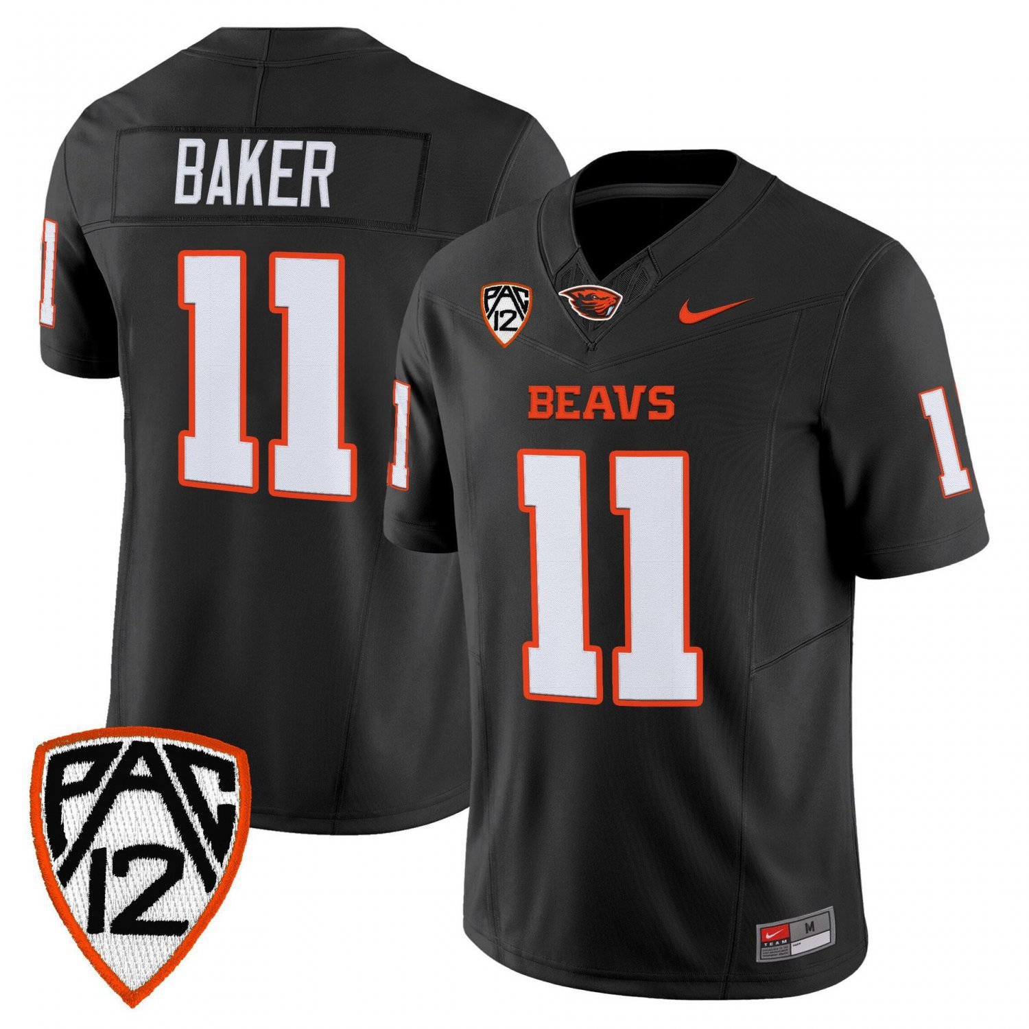 Terry Baker  #11 Oregon State Beavers 2026 Limited Stitched Black