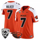 Trent Walker  #7 Oregon State Beavers 2026 Limited Stitched Orange Alternate