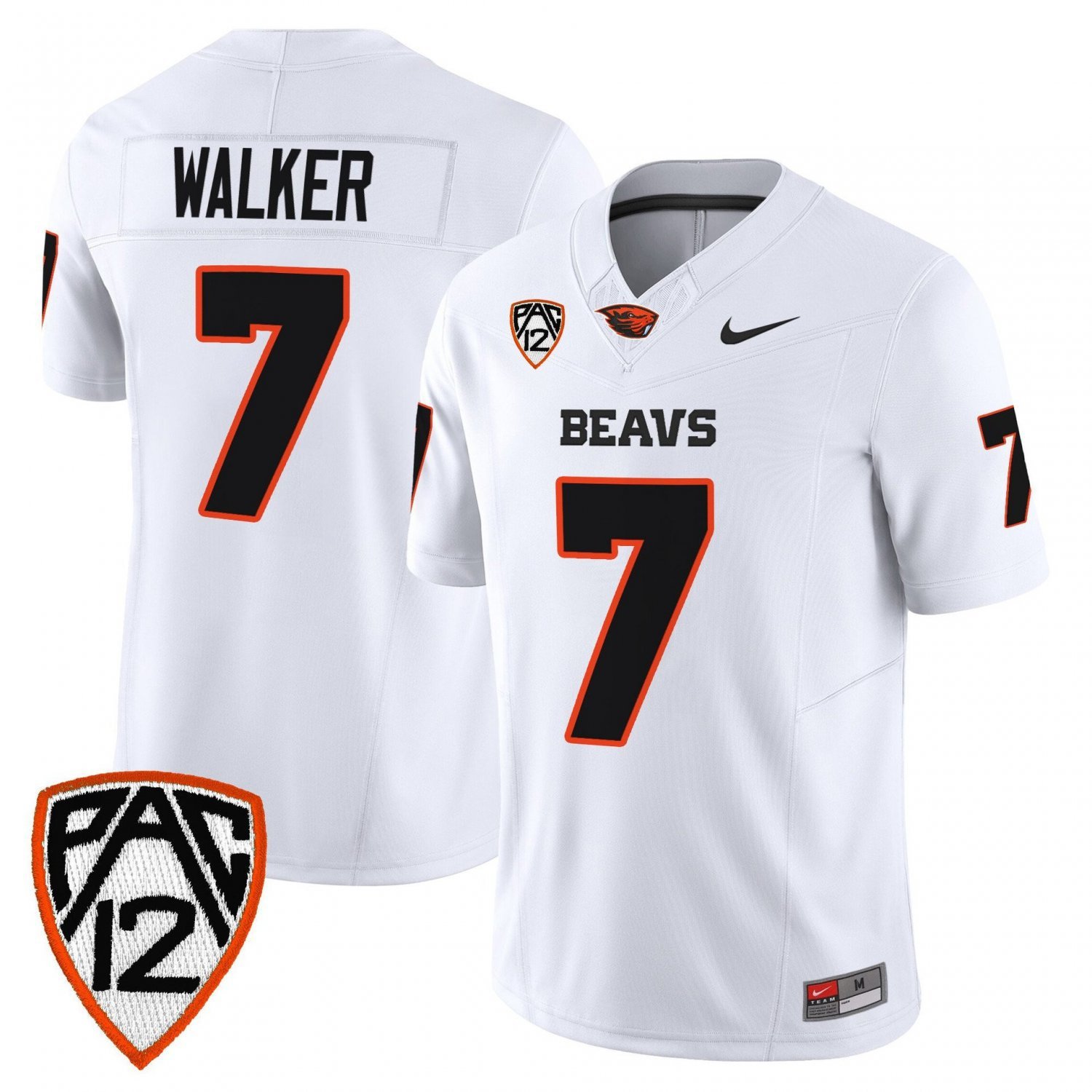 Trent Walker  #7 Oregon State Beavers 2026 Limited Stitched White