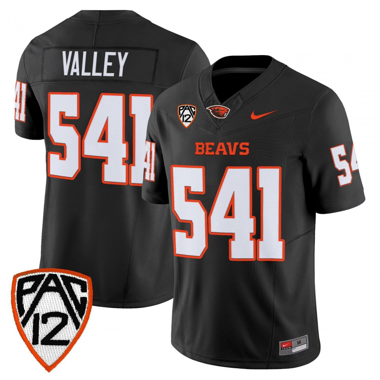 Valley  #541 Oregon State Beavers 2026 Limited Stitched Black