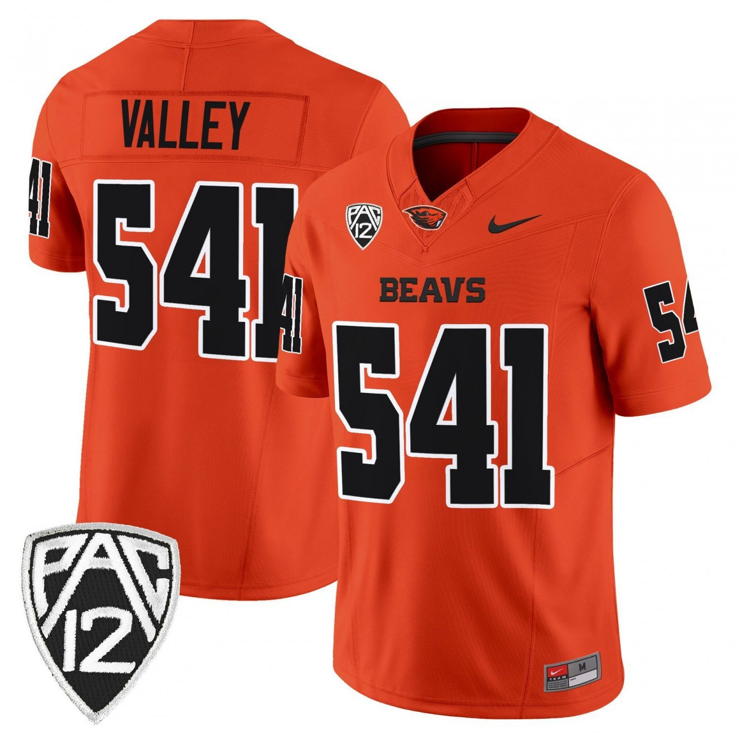 Valley  #541 Oregon State Beavers 2026 Limited Stitched Orange