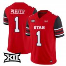 Wayshawn Parker  #1 Utah Utes 2026 Vapor Limited Stitched Red