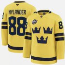 William Nylander  #88 Sweden Yellow 2026 4 Nations Face-Off Stitched