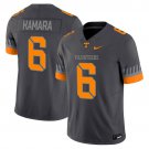 Alvin Kamara  #6 Tennessee Volunteers 2026 Smokey Grey Series Vapor Stitched Anthracite