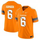 Alvin Kamara  #6 Tennessee Volunteers 2026 Smokey Grey Series Vapor Stitched Orange