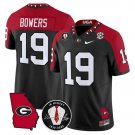 Brock Bowers  #19 Georgia Bulldogs 2026 Color Sleeves Vapor Limited Stitched Black Special