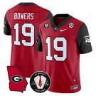 Brock Bowers  #19 Georgia Bulldogs 2026 Color Sleeves Vapor Limited Stitched Red