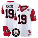 Brock Bowers  #19 Georgia Bulldogs 2026 Color Sleeves Vapor Limited Stitched White