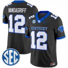 Brock Vandagriff  #12 Kentucky Wildcats 2026 Vapor Football Limited Stitched Black