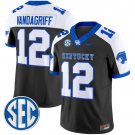 Brock Vandagriff  #12 Kentucky Wildcats 2026 Vapor Football Limited Stitched Black Alternate