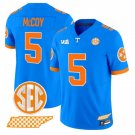 Bru McCoy  #5 Tennessee Volunteers Blue Blaze Edition Stitched
