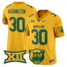 Bryson Washington  #30 Baylor Bears 2026 Vapor Limited V2 All Stitched Gold