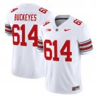 Buckeyes  #614 Ohio State Buckeyes Heritage Stripe 2026-2026 Vapor Stitched White
